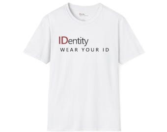 Camiseta con el logotipo de identidad, camiseta minimalista de empoderamiento, Confidence Apparel