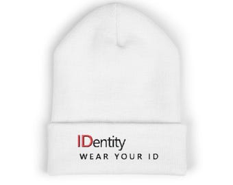Gorro IDentity Wear Your ID / Gorro con puños bordados
