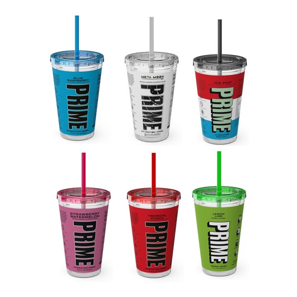 Prime Cold Cups, Prime Tumbler, Prime Cold cups with straw, Prime Hydration, Prime cup, Prime energy Tumblr, Prime Bottle, Prime merch,PRIME