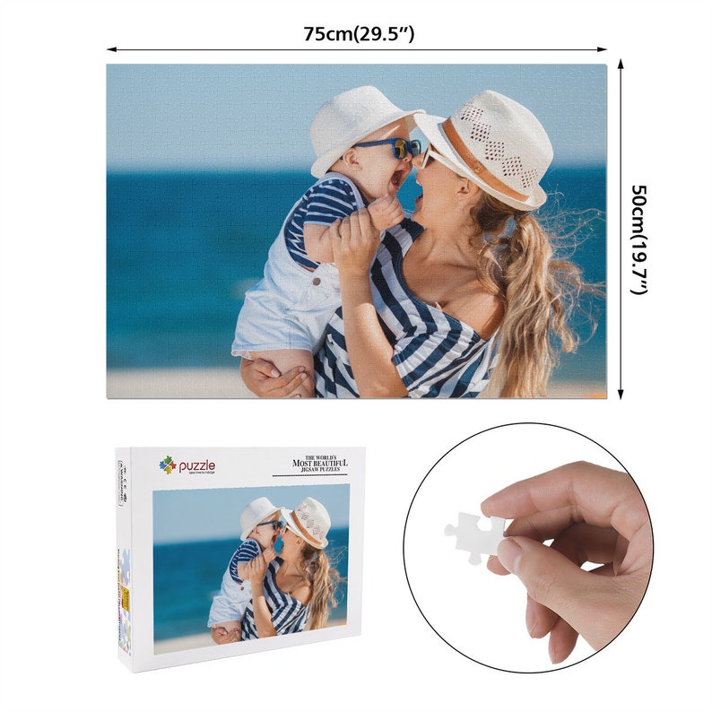 Personalized Photo Custom Picture Jigsaw Puzzle, Free Shipping, Your