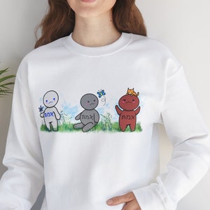 Cute Jewish Golem Emet Sweatshirt | Funny Jewish Sweater | Hebrew Gift