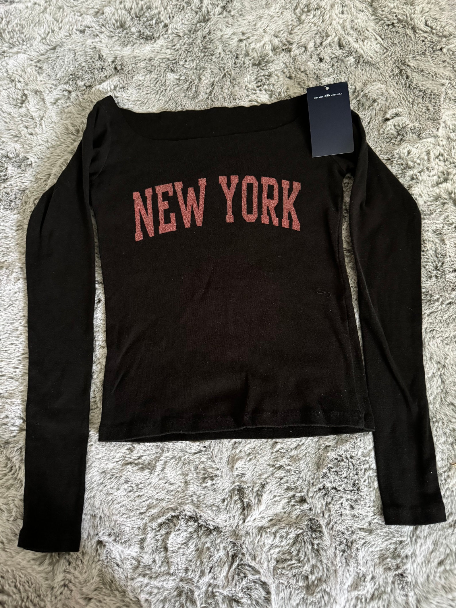 Brandy Melville New York Tee Etsy