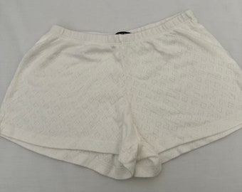 Short coeur blanc Brandy Melville