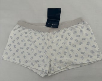 Brandy Melville shorts de peluche azul