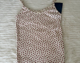 Brandy Melville strawberry singlet