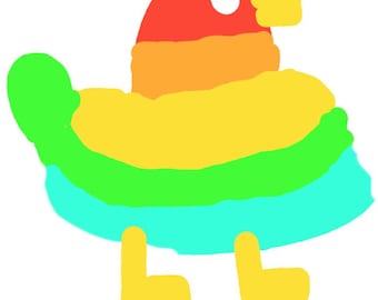 Birb arcoiris raro