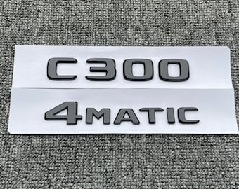 Brand new 3d gloss black amg letters trunk emblem badge sticker fits for mercedes benz amg c e s
