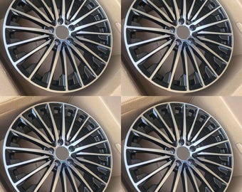 new 19" amg style wheels rims 19x9.5 +40 (5x112) cb:66.45 alloy new for mercedes