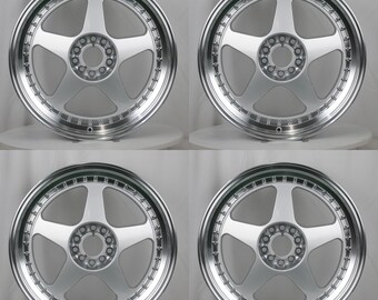 set 19" oz futura 19x8.5 +35 19x9.5 +35 (5x108/5x114.3) cb:73.1 alloy for lexus