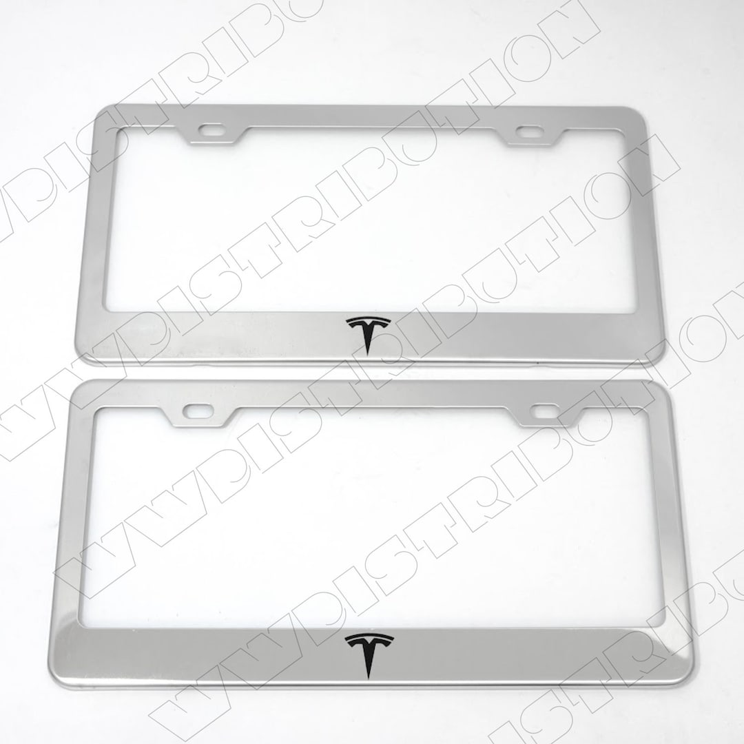 Tesla Model 3&Y Highland Snap-on Licence Plate Frame Accessories – TOPCARS