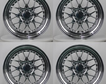 set 18" bbs rs2 style wheels 18x9 +25 18x10 +25 (5x100/5x120) cb:73.1 for bmw