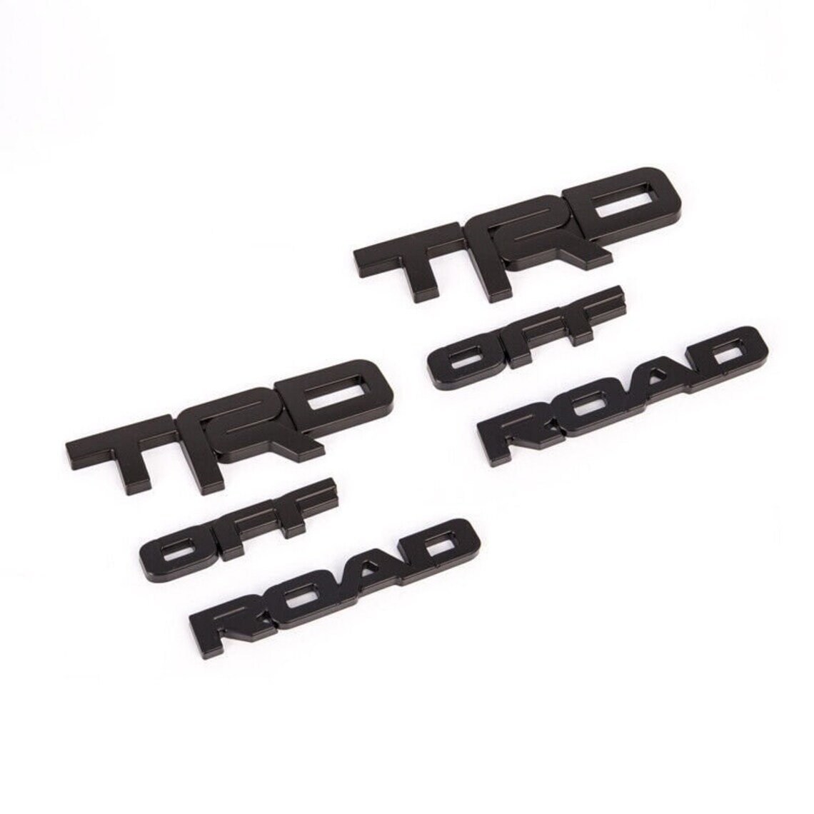 Toyota 89807jp 4runner 6piece Trd off Road Blackout Emblem Overlay