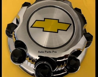 4 PIECE new chevy chevrolet chrome 8 lug center cap - fits for chevy express van 2500 3500 part number:9597163