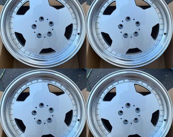 set 18" amg style wheels 18x8 +25 18x9 +30 (5x112) cb:66.56 alloy   for mercedes