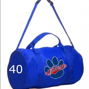 Personalisierte Sporttasche - Sporttasche mit individuellem Namen, sportliche Reisetasche, Teamtasche für Kinder und Erwachsene