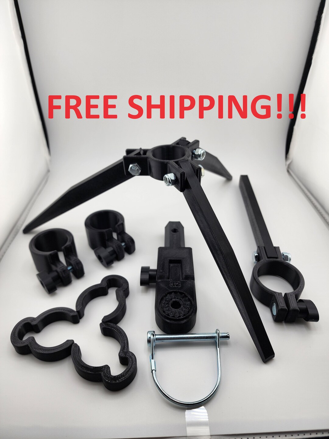 Ggfishing Ice Fishing Mount Kit for Livescope, Active Target, and MEGA