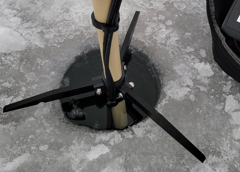 Ggfishing Ice Fishing Mount Kit for Livescope, Active Target, and MEGA
