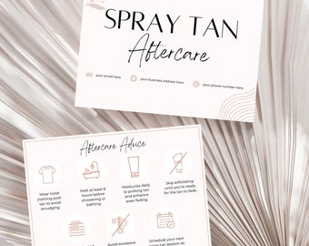 Piercing Aftercare Cards Printable Customizable Care Instruction Templates for Estheticians ...