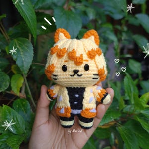 Wzór szydełkowy Amigurumi na kota Lightning Boy w wersji PDF