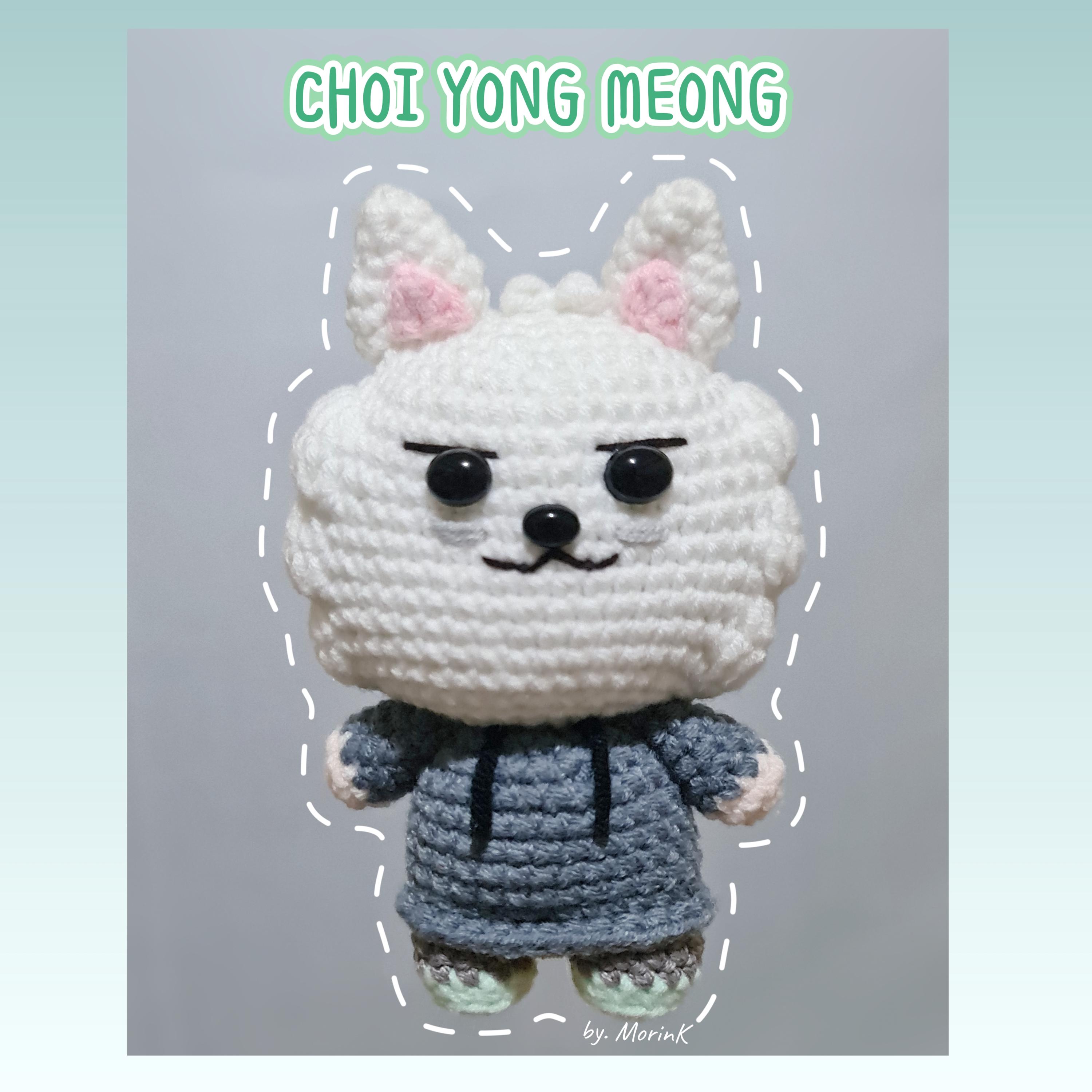 PPULBATU/CHOI YONG MEONG/2点セット☆TXT ヨンジュン TOMORROW X TOGETHER (TXT) - 'PPULBATU' COIN POUCH (CHOI YONG