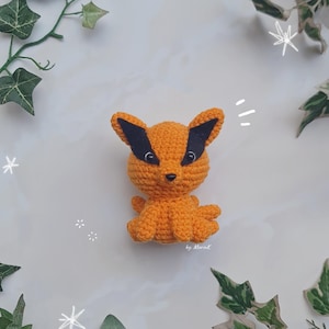 Nine Tailed Fox Amigurumi Crochet Pattern PDF