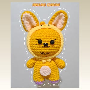 TXT Yeonjun Ppulbatu Hwang Choon Kpop Amigurumi Crochet Pattern PDF