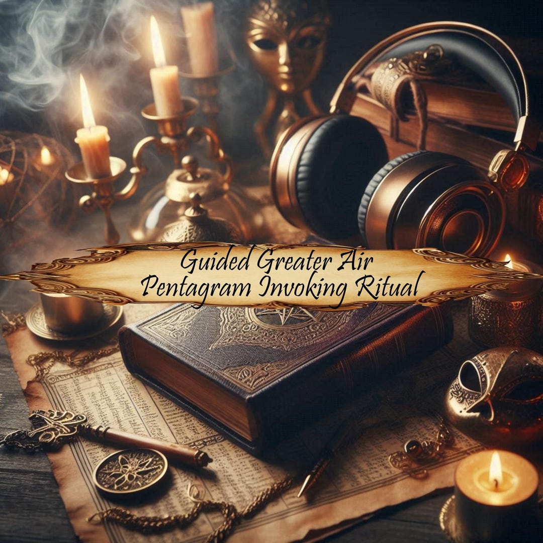 Greater Air Pentagram Invoking Ritual Audio Guide – Step-by-step With ...