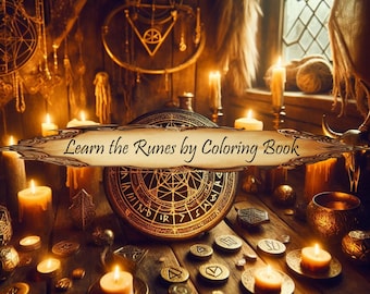 Runen lernen per Malbuch: Futhark Der Alte (PDF)