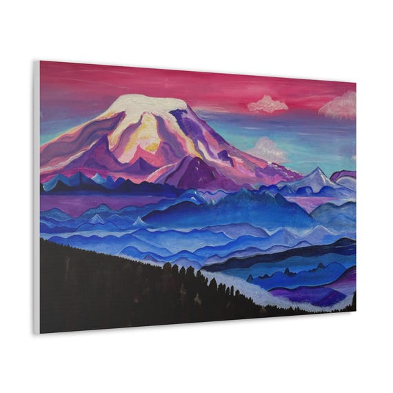 絵画 Mountain Serenity Mountain Serenity (36″ x 24″) - Jonathan