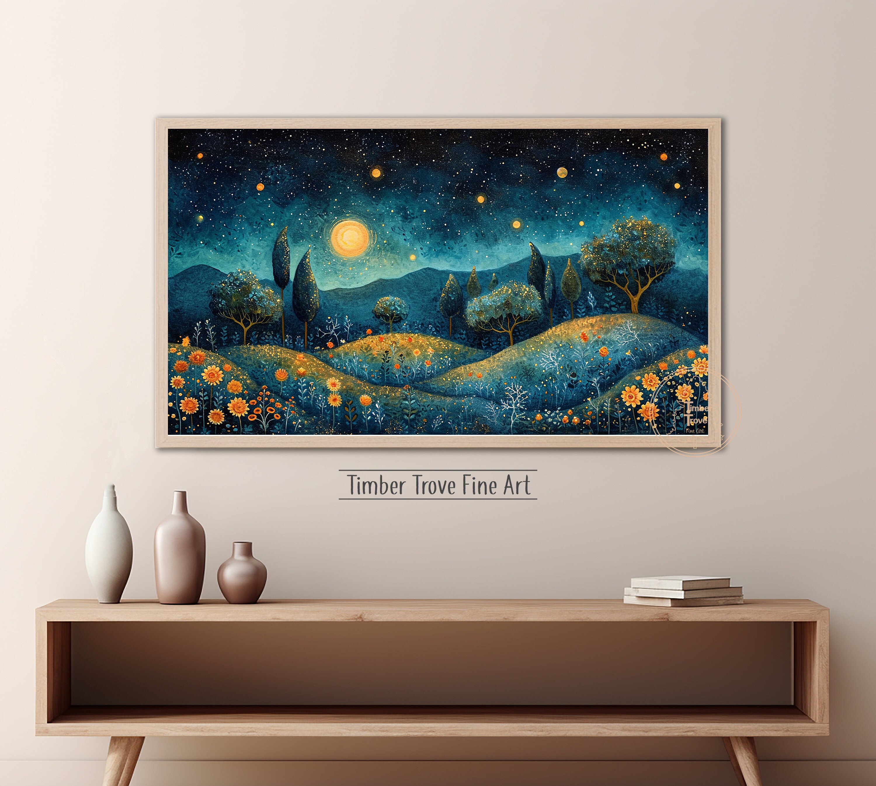 Whimsical Countryside - Frame TV Art DIGITAL Download - Instant ...