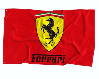 Ferrari rode klassieke vlag (3x5 ft) Italië autofabrikant