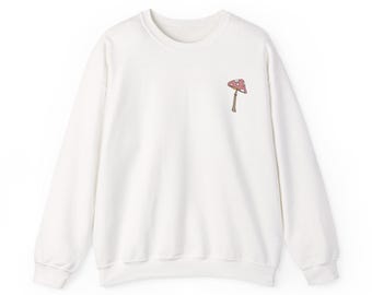 Moletom com estampa de cogumelos | Blusa aconchegante inspirada na natureza da floresta