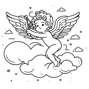 Cupid SVG for Valentines Day Gift.  Valentines day SVG, Love SVG