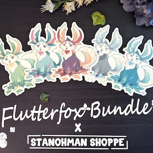 Flutterfox Vinyl Sticker: Palia Inspired Animal Stickers