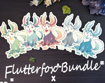 Flutterfox Vinyl Sticker: Palia Inspired Animal Stickers