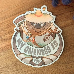 Vinylsticker Eiinarr My Oneness Is You l Op Palia geïnspireerde stickers l Palia-stickers l Eiinarr-stickers l Gamestickers l Gaming-laptopstickers