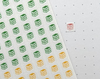 Book Stickers for Reading Journal Logging