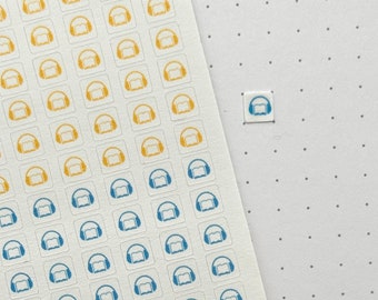 Audiobook Stickers for Reading Journal Logging