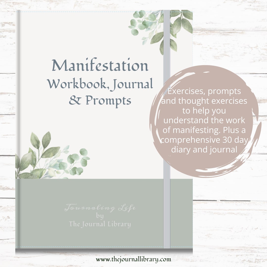 Manifestation Journal Digital Manifestation Workbook 30 Day Digital ...