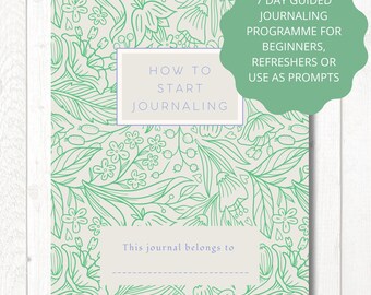 How to journal digital wellness prompts for self care and mindfulness workbook personal growth journal with guided daily creative writing