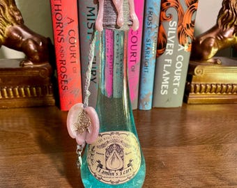 Tamlin&#39;s Tears Potion Bottle | Bookish Gifts | Bookshelf Decor | ACOTAR Merch | Decorative Potion | Fantasy Gifts | Bookworm Gifts | ACOTAR
