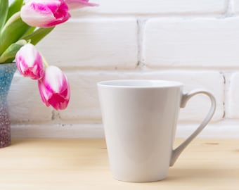 Latte Mug Mockup Bundle: Modern Styled Stock Photo (Digital Download)
