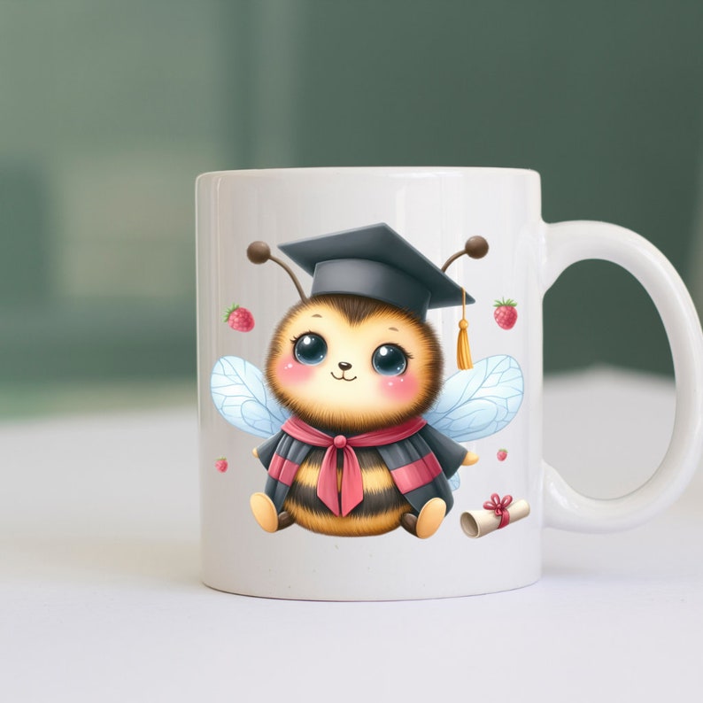 Bee Graduate a0287watercolor Clip Art ,digital Download,printable ...