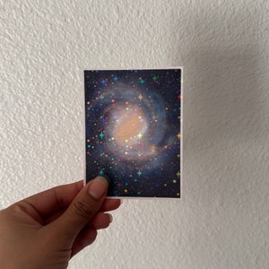 Holographic Milky Way Sticker | Space Sticker