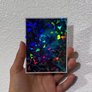 Holographic Twin Flare | Space Sticker