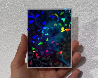Holographic Twin Flare | Space Sticker