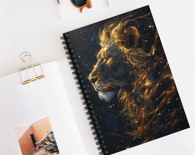 Featured listing image: Spiral Notebook - Perfect for Journaling, Sketching & Note-taking - Eco-friendly Paper - Customizable Cover Design, School Notebook