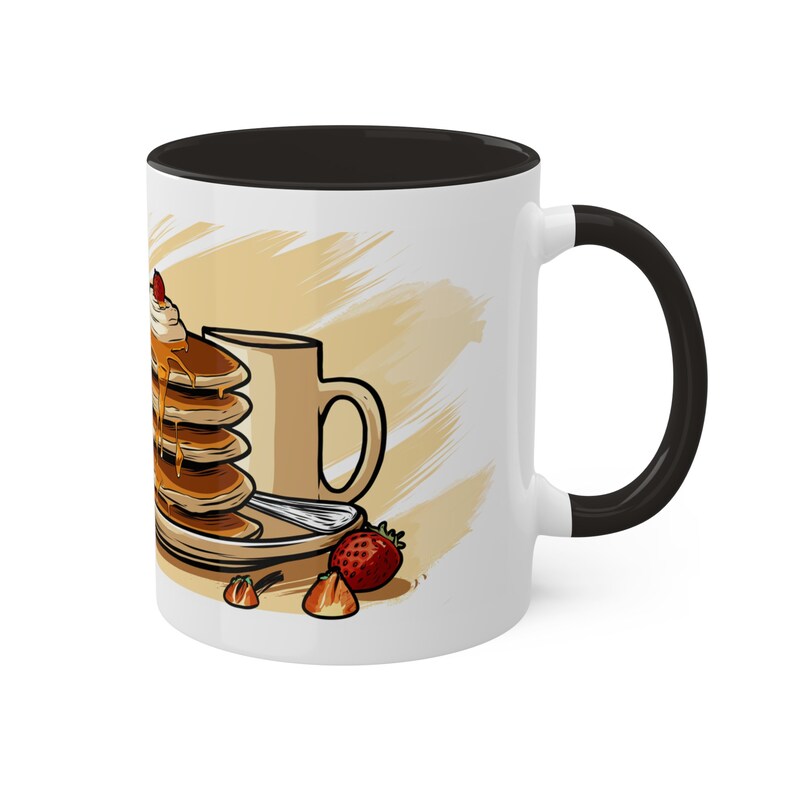 Tazza Full Stack Engineer - Tazza in ceramica da 11 once con pila di pancake a tema codice - Tazza da caffè per sviluppatori in rosso o nero - Regalo per programmatori immagine 10
