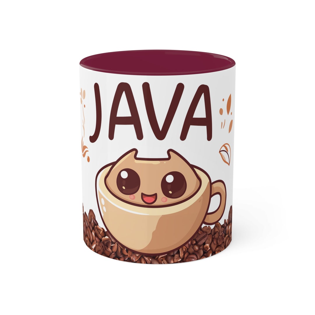Java Developer Mug - Charming Coffee Bean Cup - Cozy Programmer 11oz ...