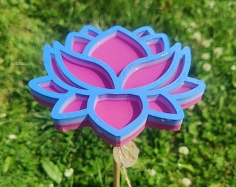 3D printing file including commercial license - STL insect waterer lotus flower